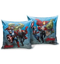 Cuscino in poliestere stampato in alta definizione Avengers - cm. 40 x 40