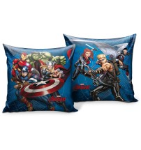 Cuscino in poliestere stampato in alta definizione Avengers - cm. 35 x 35