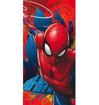 Telo mare in cotone 100% con stampa Spiderman - cm. 70 x 140