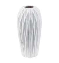 Vaso in ceramica "Polka" - diam. cm. 12,5 x h. cm. 25