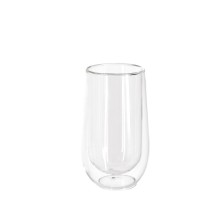 Bicchiere in vetro borosilicato "Brew" - 450 ml. / diam. cm. 8 x h. cm. 14