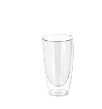 Bicchiere in vetro borosilicato "Brew" - 300 ml. / diam. cm. 7,5 x h. cm. 14,5