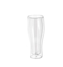 Bicchiere in vetro borosilicato "Brew" - 250 ml. / diam. cm. 6,5 x h. cm. 17,5