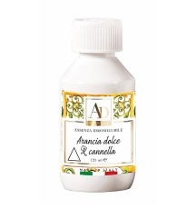Arancia Dolce e Cannella - Essenza idrosolubile per evaporatori da 125 ml.