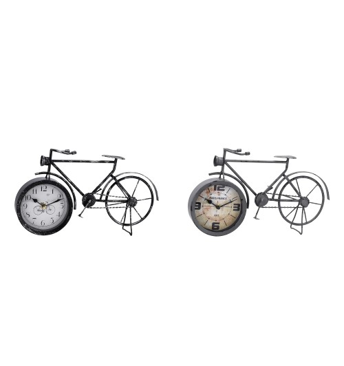 Orologio in ferro mod. bicicletta - cm. 35,5 x 7 x h. cm. 20