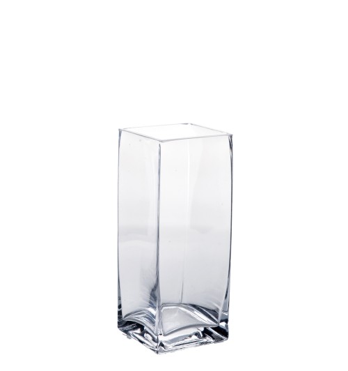 Vaso in vetro "Code" - cm. 8 x 8 x h. cm. 20