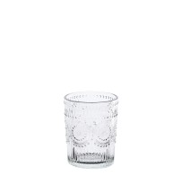 Set 6 bicchieri in vetro decorato "Sunflower" - 31 cl. ogni bicchiere - lavabile in lavastoviglie