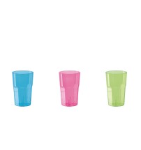 Bicchiere in plastica -450 ml. / diam. cm. 8 x h. cm. 12,5