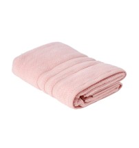Telo bagno in cotone "Wida" - cm. 90 x 140 / 400 gr. al mq. - rosa