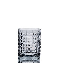 Set 6 bicchieri in vetro decorato "Leyla" - 30 cl. ogni bicchiere - lavabile in lavastoviglie