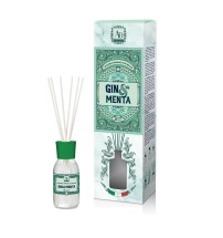 Gin & Menta - Diffusore di fragranza con midollini da 125 ml. 