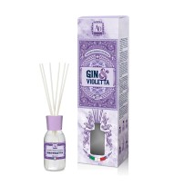 Gin & Violetta - Diffusore di fragranza con midollini da 125 ml.